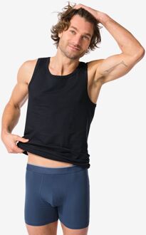 Hema Herenboxers comfort perfect - 2 stuks donkerblauw (donkerblauw) - M