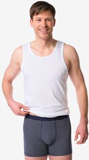 Hema Herenboxers strepen - 3 stuks donkerblauw (donkerblauw) - L