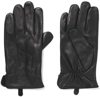 Hema Herenhandschoenen leer zwart (zwart) - M