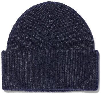 Hema Herenmuts met wol (donkerblauw)