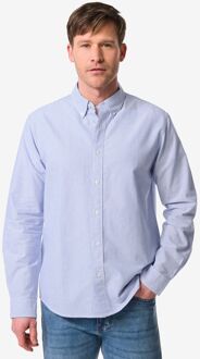Hema Herenoverhemd Scott blauw (blauw) - L