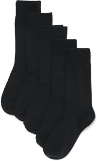 Hema Herensokken - 5 paar zwart (zwart) - 47/48