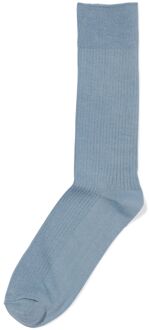 Hema Herensokken rib blauw (blauw) - 43/46