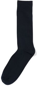 Hema Herensokken rib donkerblauw (donkerblauw) - 43/46