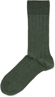 Hema Herensokken rib wol groen (groen) - 43/46