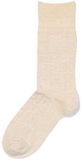 Hema Herensokken ruiten beige (beige) - 43/46
