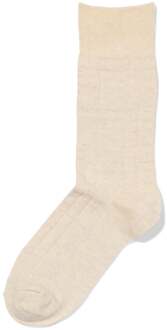 Hema Herensokken ruiten beige (beige)