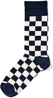 Hema Herensokken ruiten donkerblauw (donkerblauw) - 43/46