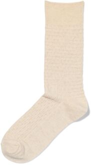 Hema Herensokken structuur beige (beige) - 43/46