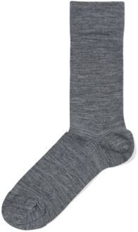 Hema Herensokken wol donkergrijs (donkergrijs) - 43/46
