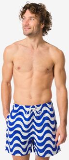 Hema Herenzwembroek golven blauw (blauw) - XXL