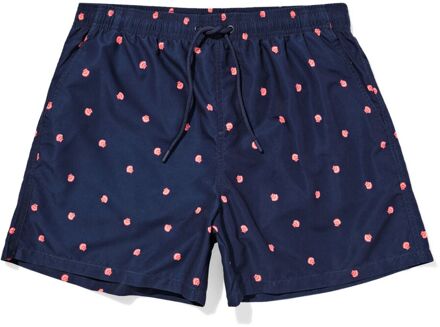 Hema Herenzwembroek Pieter schelpjes donkerblauw (donkerblauw) - M