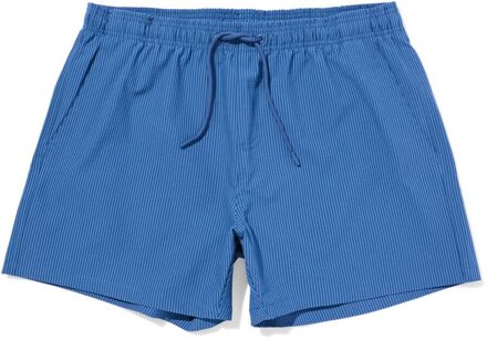 Hema Herenzwembroek Pieter seersucker lichtblauw (lichtblauw) - XL