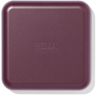 Hema Hervulbaar poederdoosje voor blush of highlighter donkerrood