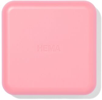 Hema Hervulbaar poederdoosje voor blush of highlighter roze