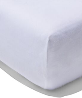 Hema Hoeslaken 200x200cm zacht katoen wit (wit)
