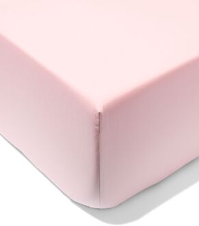 Hema Hoeslaken 80x200cm zacht katoen lichtroze (lichtroze)