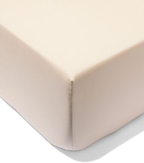 Hema Hoeslaken 90x200cm hotel katoen percal beige (beige)