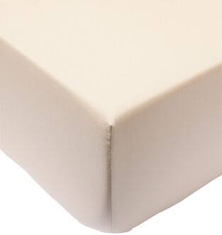 Hema Hoeslaken 90x200cm katoen percal greige (beige)