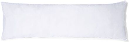 Hema Hoofdkussen XXL 50x160 synthetisch (wit)