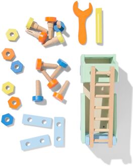 Hema Houten constructie truck 22-delig