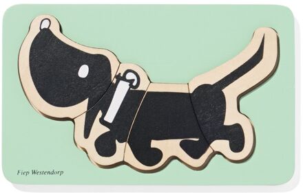 Hema Houten inlegpuzzel 14cm Takkie