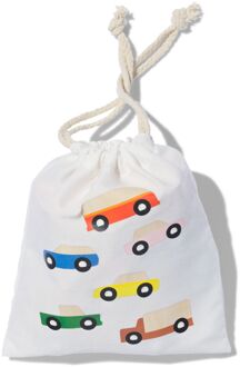 Hema Houten set auto's - 6 stuks