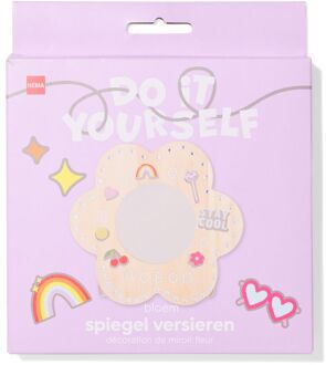 Hema Houten spiegel versieren