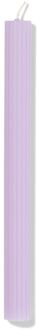 Hema Huishoudkaars ⌀2.2x24cm ribbel lila (lila)