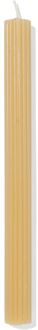 Hema Huishoudkaars Ø2.2x24cm reliëf lichtbruin (lichtbruin)