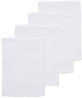 Hema Hydrofiel washandjes - 4 stuks (wit)