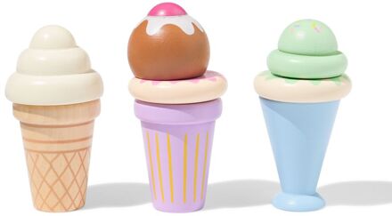 Hema Ijsjes 15x20x10 hout