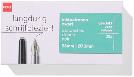 Hema Inktpatronen zwart - 20 stuks