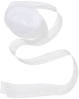 Hema Instrijkbaar gordijnband 20mm 5m wit (wit)
