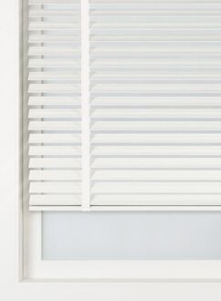 Hema Jaloezie hout bamboe 50mm wit (wit)