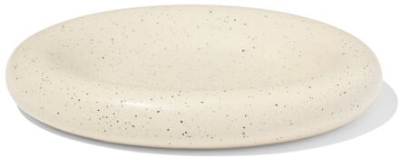 Hema Kaarsonderzetter ⌀20cm keramiek wit (wit)