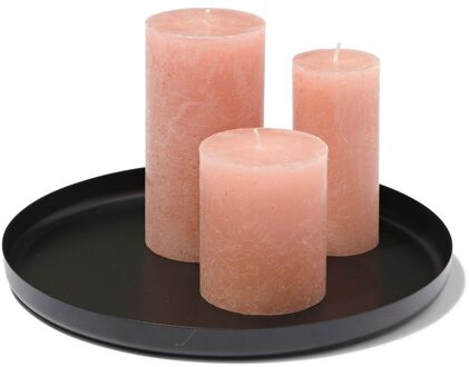 Hema Kaarsonderzetter - Ø 25 cm - zwart (zwart)