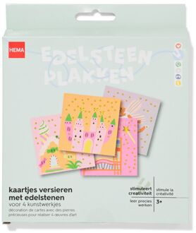 Hema Kaartjes versieren met edelstenen