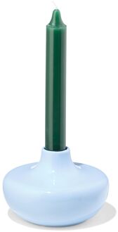 Hema Kandelaar 10.8x7.5cm keramiek blauw (blauw)