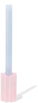 Hema Kandelaar 5.8x10cm glas opaque (roze)
