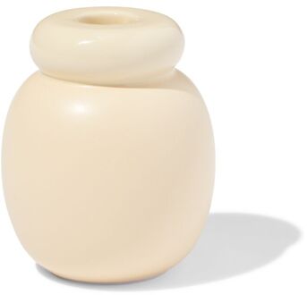 Hema Kandelaar 8.5x10cm keramiek crème (creme)