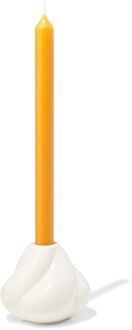 Hema Kandelaar 9.2x9cm keramiek twist crème (creme)