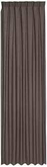Hema Kant en klaar gordijn met plooiband antraciet (antraciet)