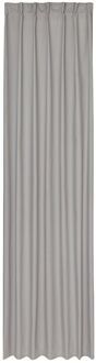Hema Kant en klaar gordijn met plooiband grijs (grijs)