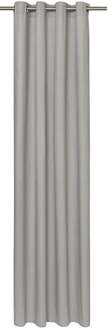 Hema Kant en klaar gordijn met ringen grijs (grijs)