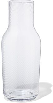 Hema Karaf 1.2L Bergen glas twist reliëf (transparant)