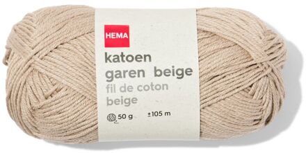 Hema Katoen garen 50g 105m beige
