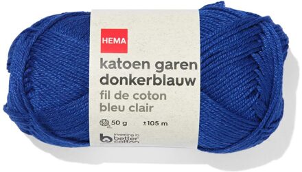 Hema Katoen garen 50g 105m donkerblauw