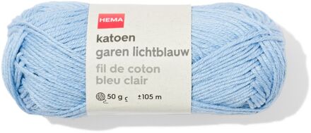 Hema Katoen garen 50g 105m lichtblauw