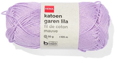 Hema Katoen garen 50g 105m lila